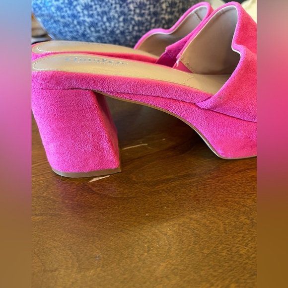 Charles by Charles David Pink Fuchsia Elyse Platform Sandals Women’s 9 - Picture 4 of 11